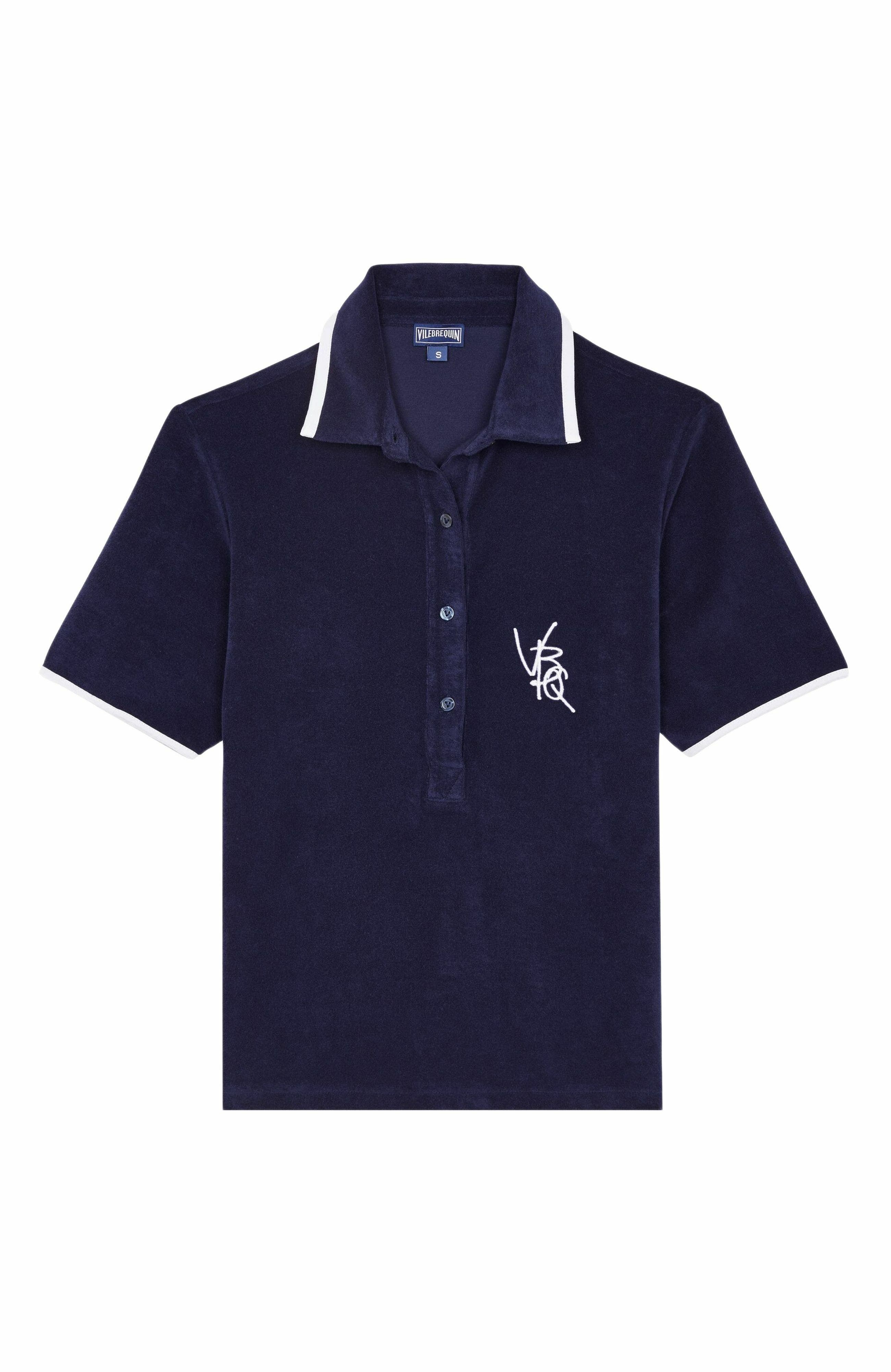 Women's VBQ Line Terry Polo - image 2