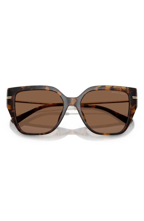 Michael Kors 54mm Square Sunglasses In Dk Tort