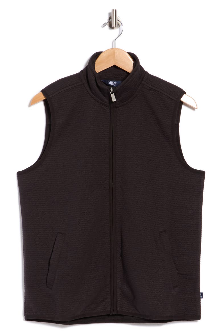 Jacquard Vest, Alternate, color, BLACK ONYX