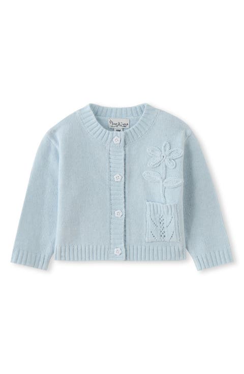 Kids' Lillian Flower Cardigan