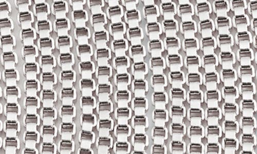 Open Edit Box Chain Toggle Bracelet In Rhodium