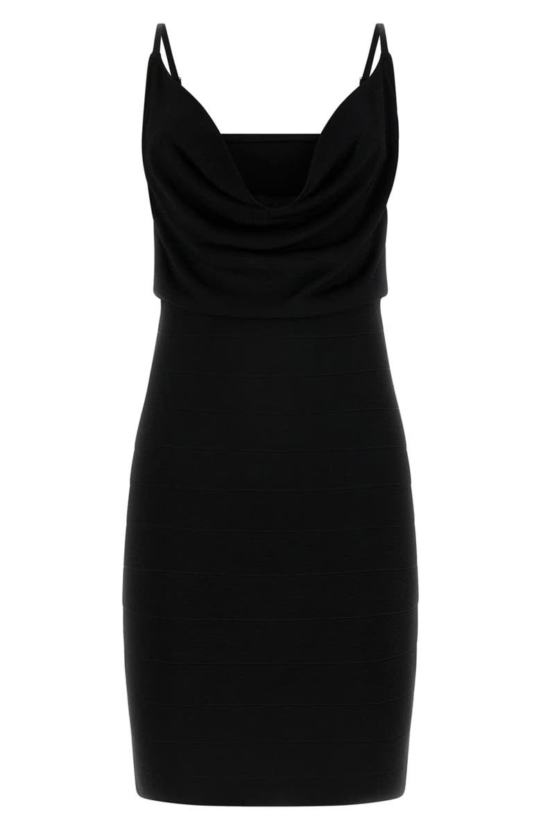 GUESS Arisa Sleeveless Bandage Minidress, Alternate, color, Jet Black