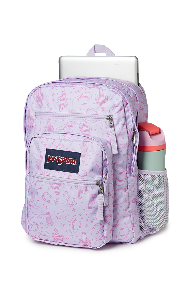 Jansport Big Student Backpack, Alternate, color, Wild West Escape Lilac