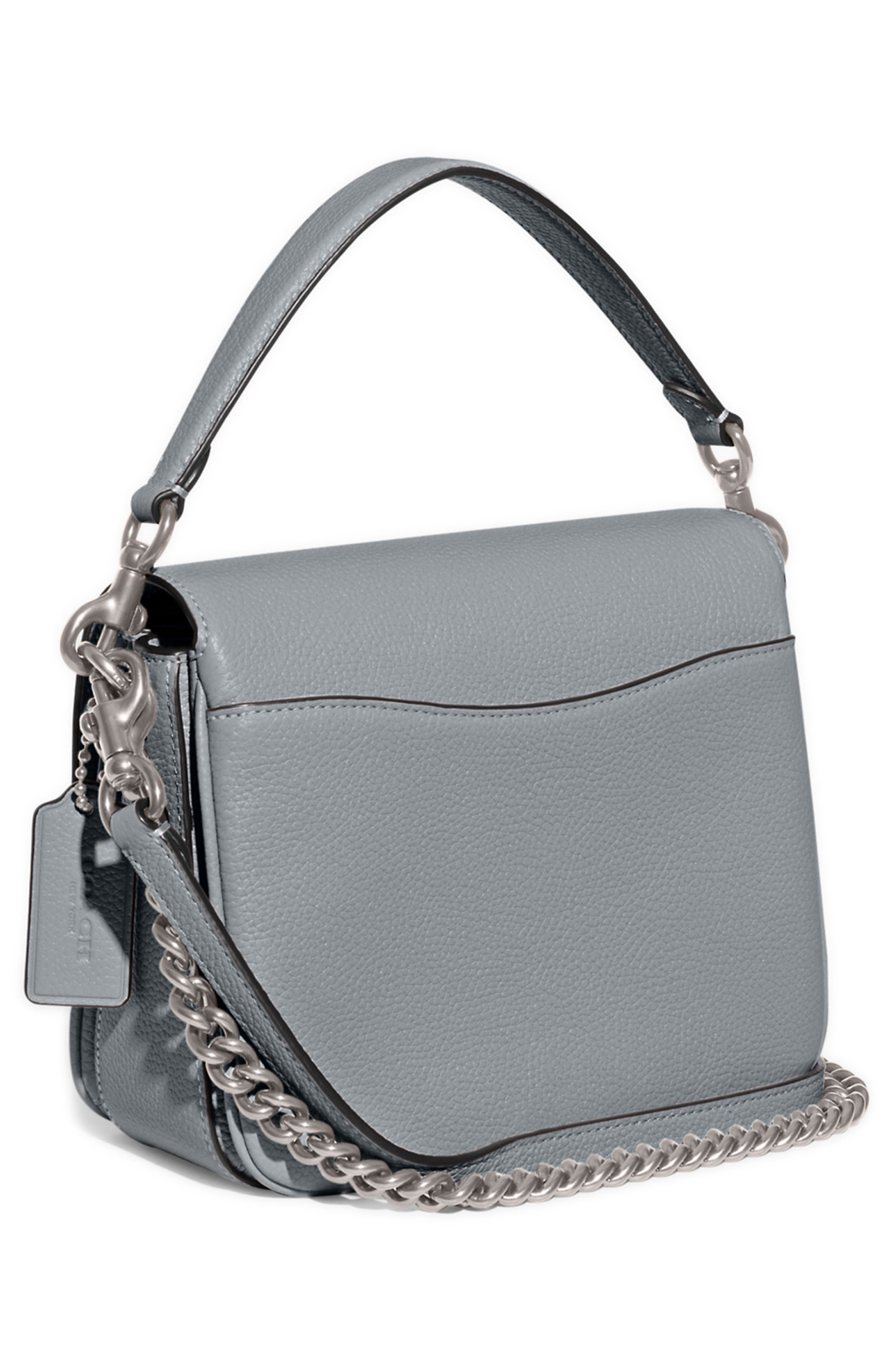 Cassie 19 Leather Crossbody Bag, Alternate, color, LH/ GREY BLUE