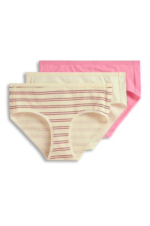 Women's Organic Cotton Stretch Hipster - 3 Pack