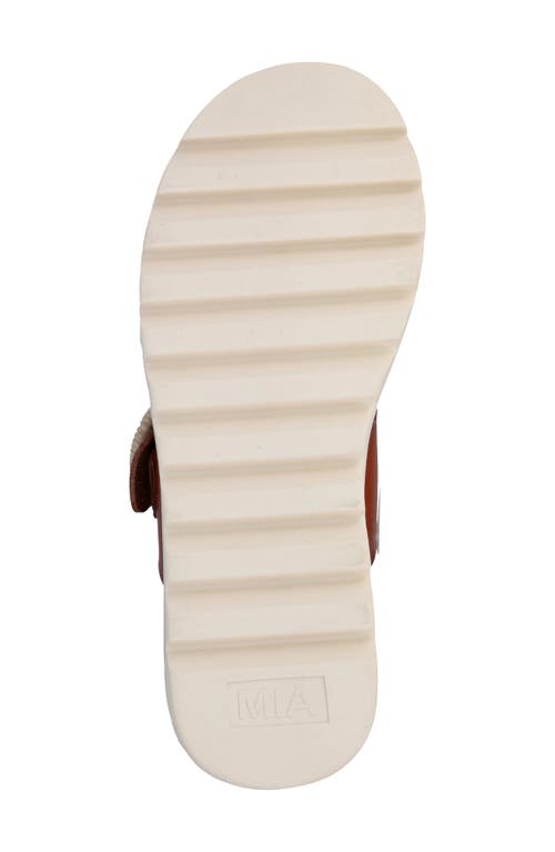 MIA MIA ORLA PLATFORM WEDGE SANDAL 