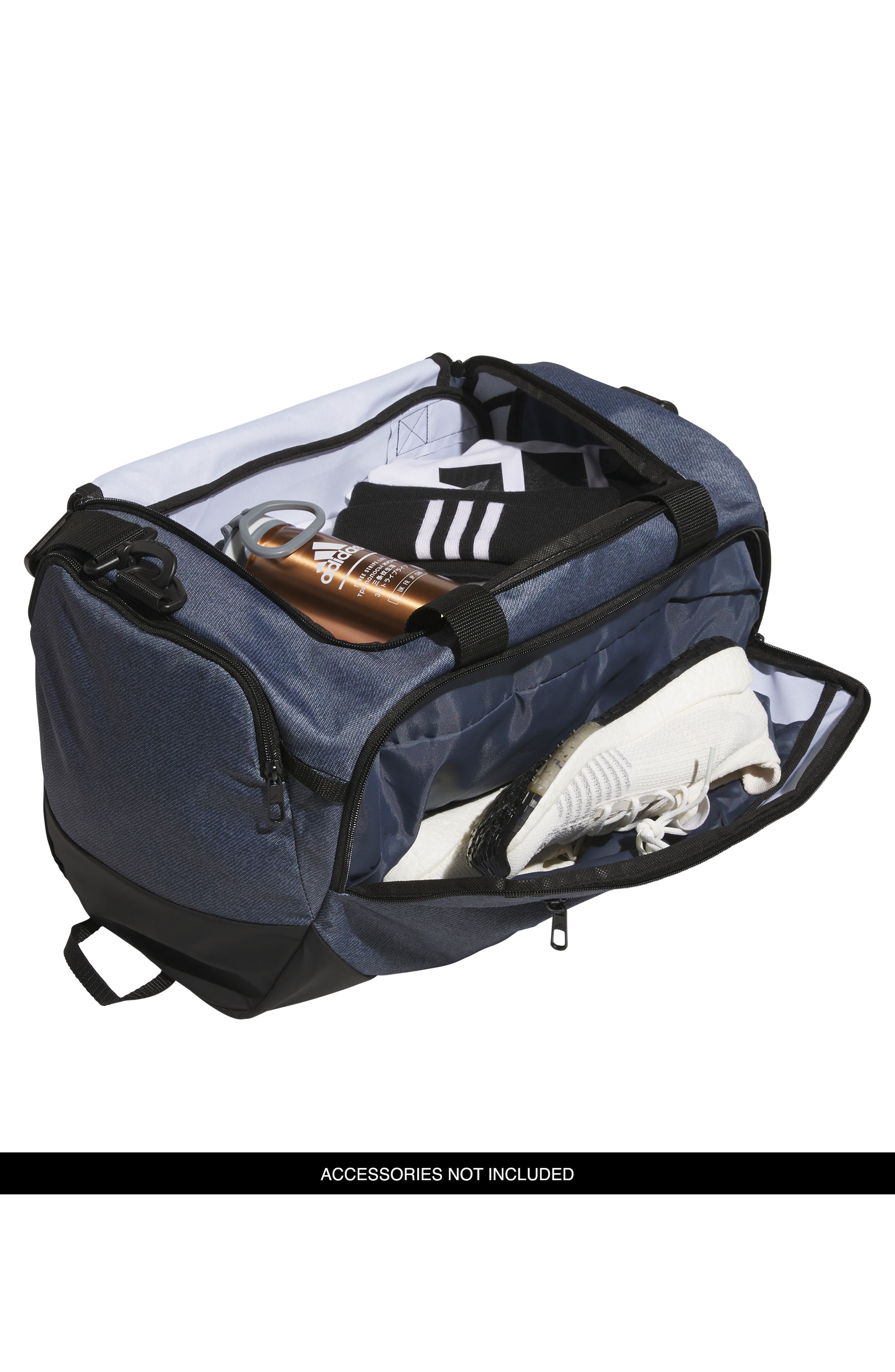 Defender 5 Small Duffel Bag, Alternate, color, TWILL ONIX GREY/ BLACK