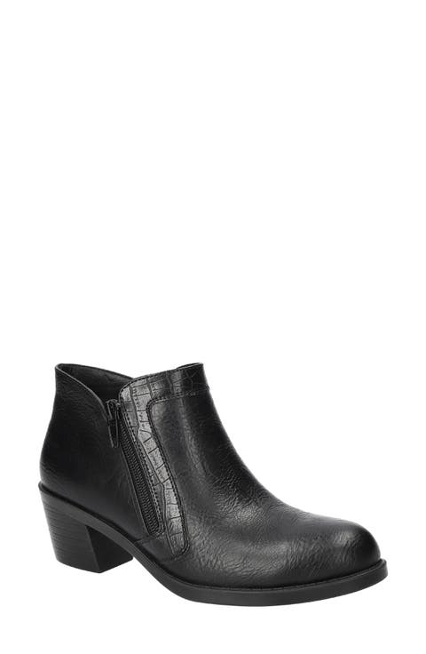 Bradley Faux Leather Bootie