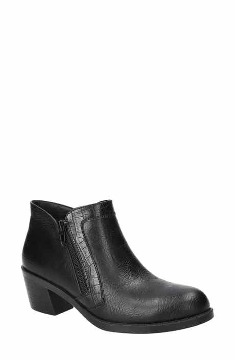 Bradley Faux Leather Bootie
