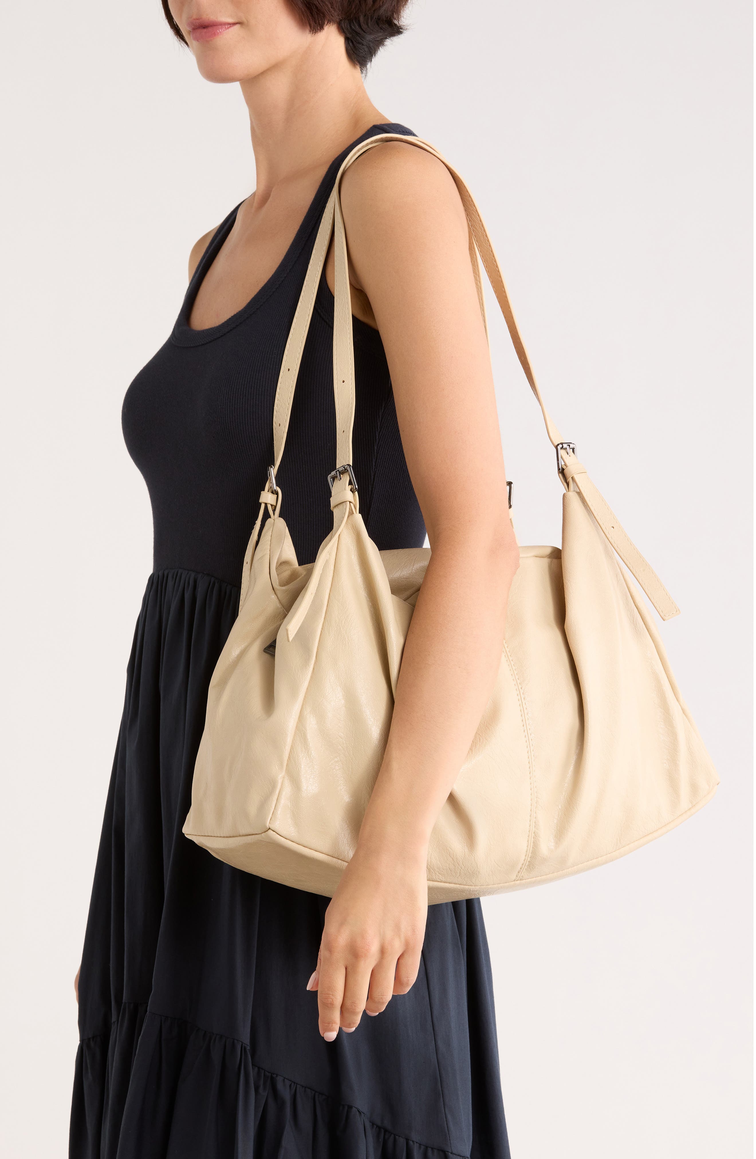 Samantha Tote Bag, Alternate, color, BONE