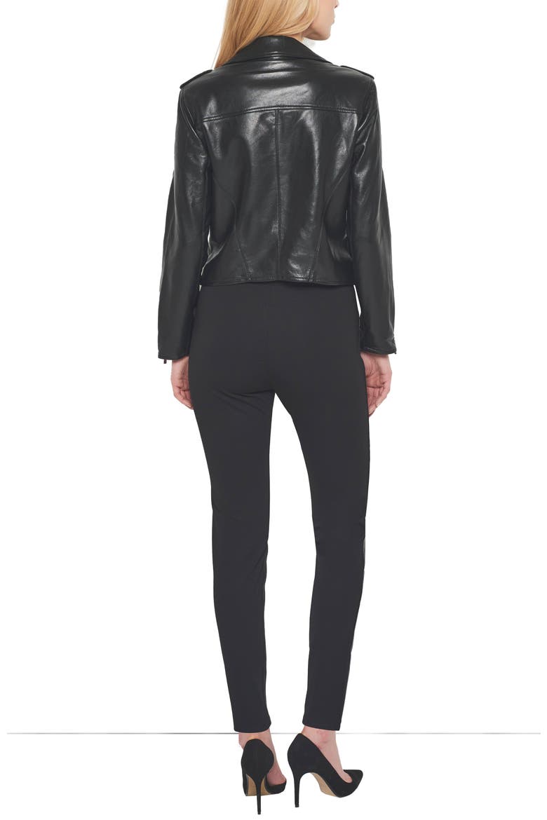 Cult Recycled Leather Jacket, Alternate, color, Black