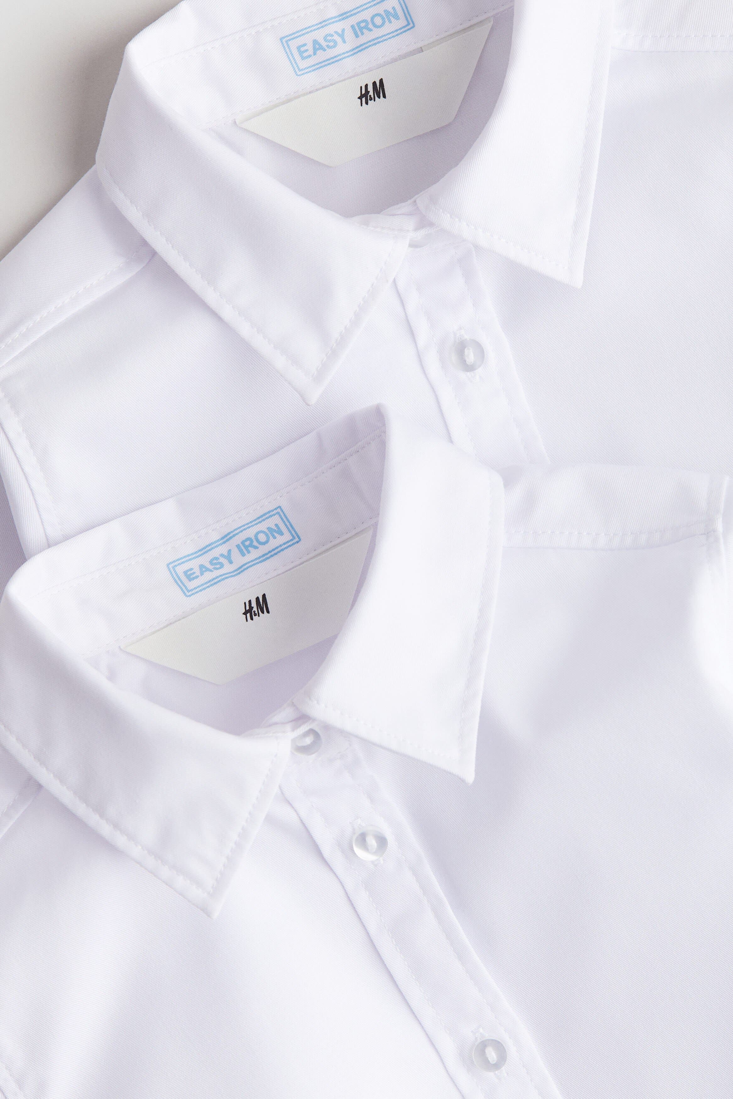 H&M 2-pack Easy-iron Shirts | Nordstrom