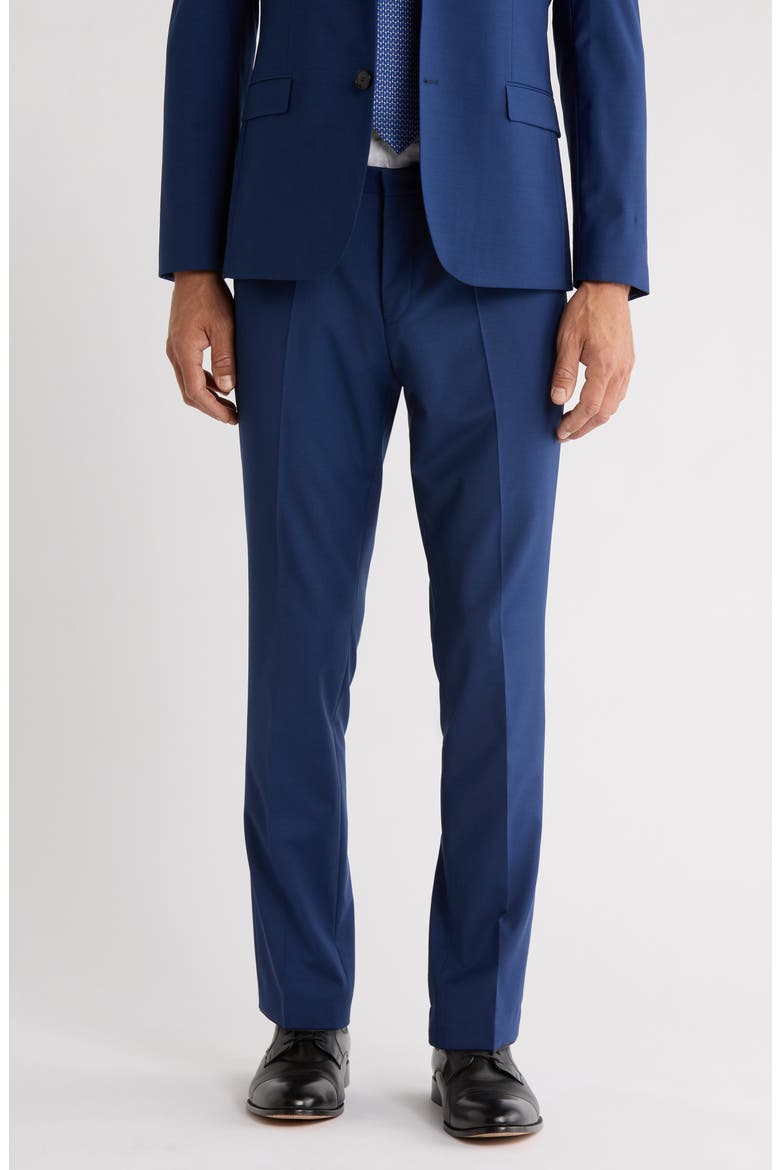 Hesten Wool Blend Dress Pants, Main, color, OPEN BLUE