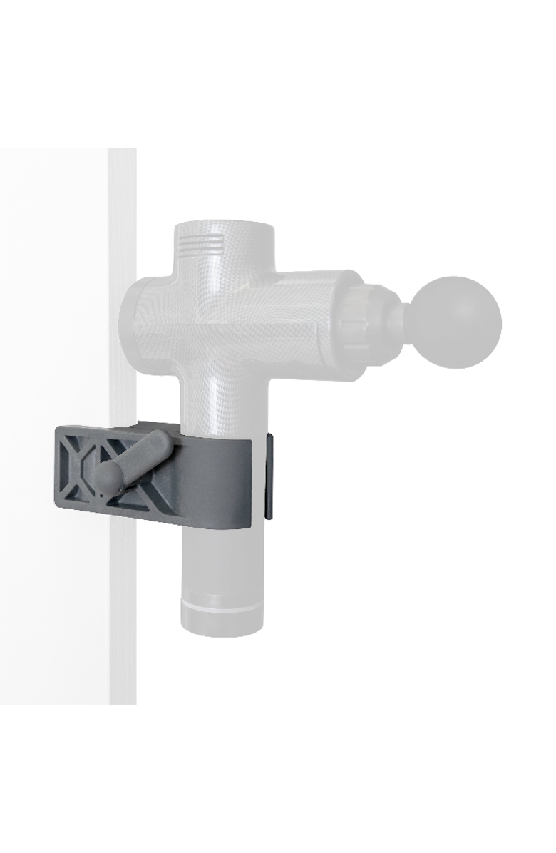 Zadro Electric Massager Universal Adjustable Door Mount Clamp, Main, color, Gray