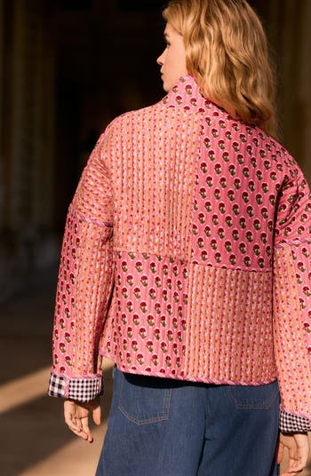 ジャケット・アウター REVERSIBLE QUILTED JACKET Catch N' Release' Quilt (Waterproof Reversible) – Tombolo