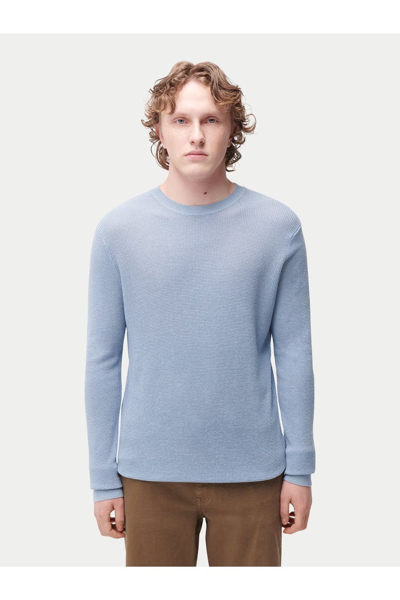 Cashmere Silk Lightweight Sweater, Alternate, color, celestial blue