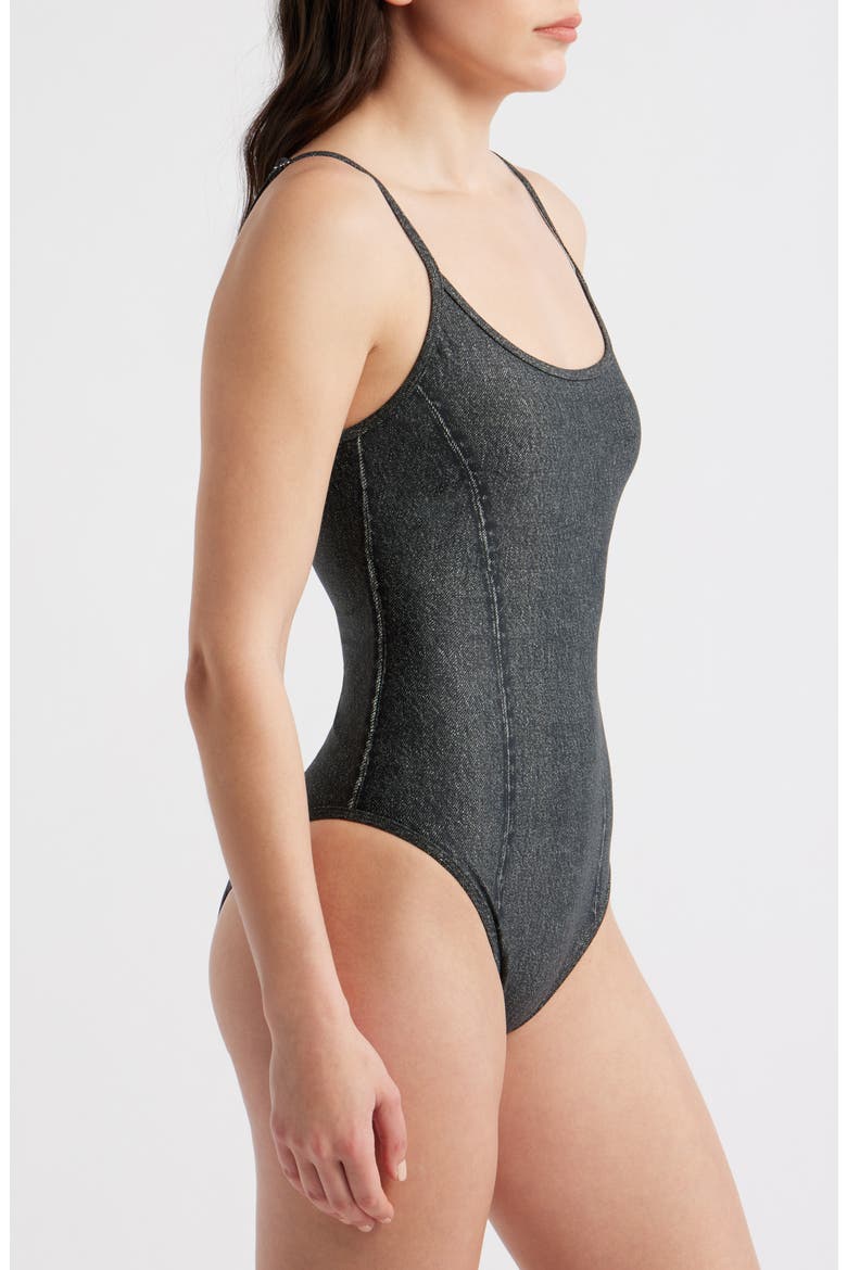 rb Miramar One-Piece Swimsuit, Alternate, color, WASHED BLACK
