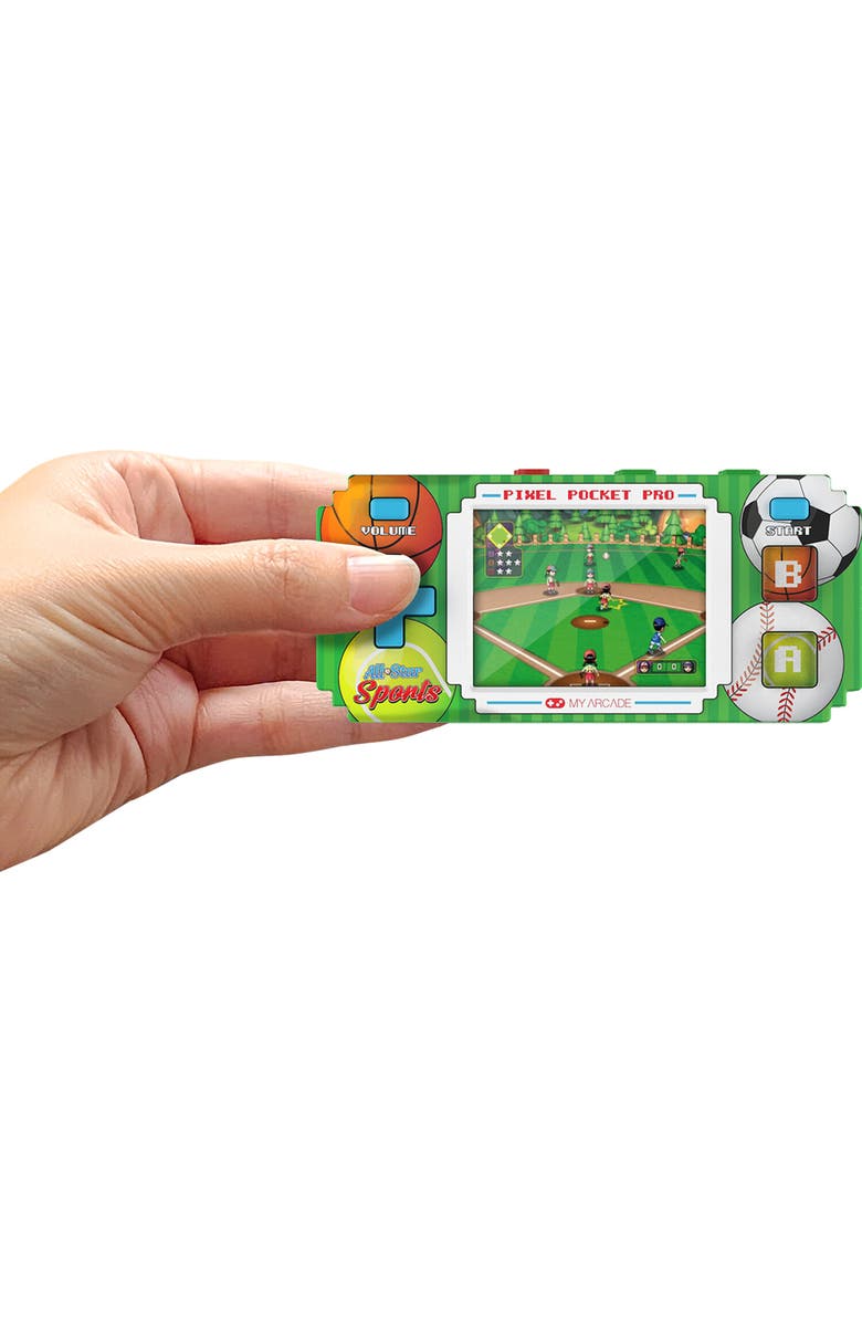 My Arcade Myarcade Dgun3944 Allstar Sports Pixel Pocket Pro, Alternate, color, Multicolor