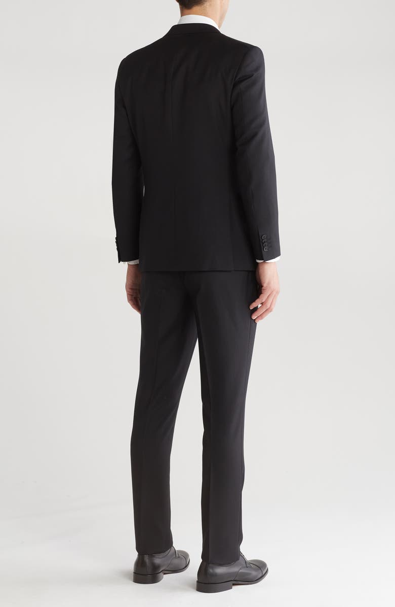 Cavalli Class Slim Fit Solid Wool Suit, Alternate, color,