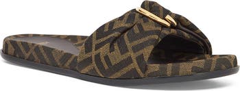 ★関税込み★ FENDI Sandal Fendi Cross-Strap FF Logo Sandals | Saks Fifth Avenue