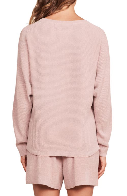 Shop Barefoot Dreams Cozychic Ultra Lite® Lounge Pullover In Teaberry