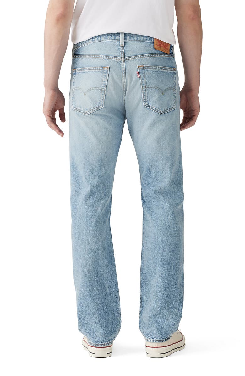 Levi's 501<sup>®</sup> Original Straight Leg Jeans, Alternate, color, Stay Zen Ltwt