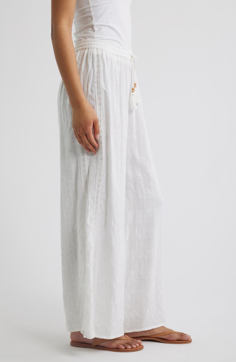 Rip Curl Catalina Islands Wide Leg Pants, Alternate, color, Optical White