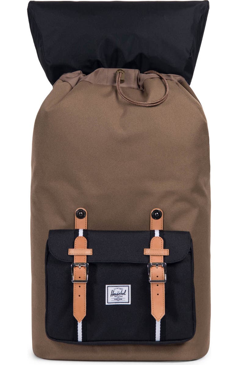 Herschel Supply Co. Little America Offset Stripe Backpack, Alternate, color,