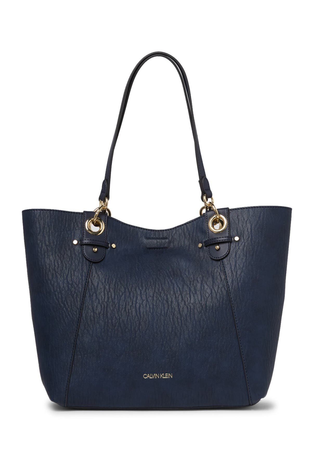 Calvin Klein Olivia Tote, Alternate, color, Navy