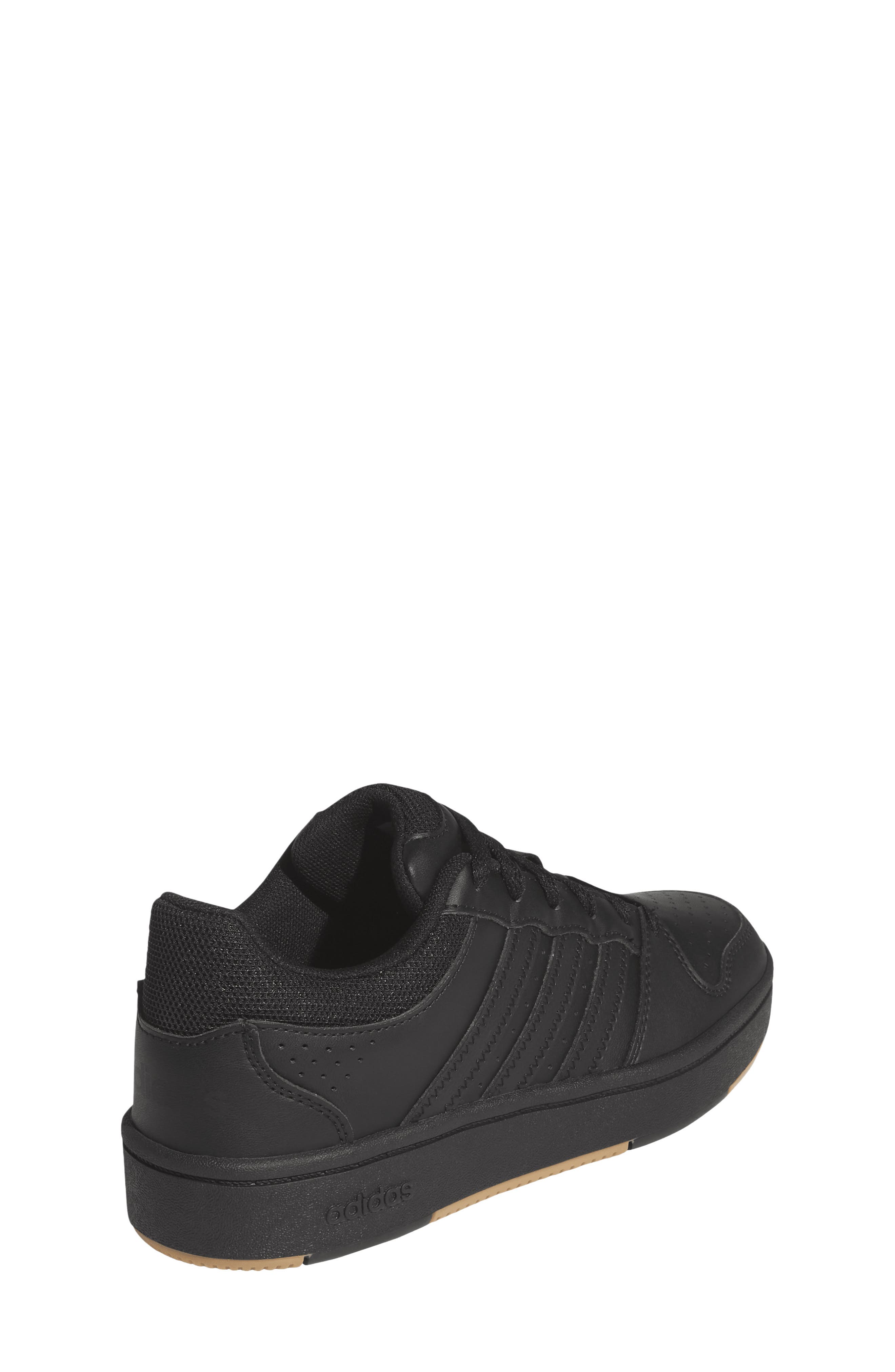 Gender Inclusive Hoops 3.0 Mid Top Sneaker, Alternate, color, BLACK/ GUM/ BLACK