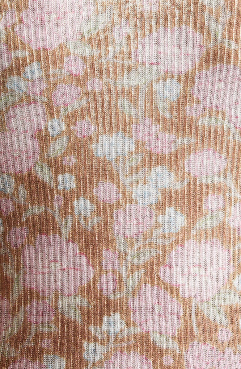 DIESEL<sup>®</sup> M-Blom Rib Linen Pencil Dress, Alternate, color, Light/ Brow