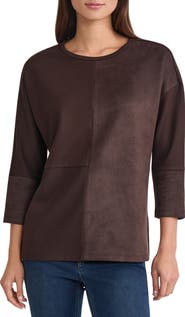 Jones New York Blocked Dolman Tunic