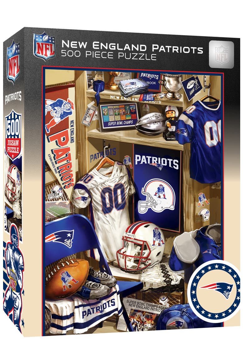 New England Patriots Locker 500pc Puzzle, Main, color, Multicolor