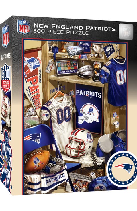 New England Patriots Locker 500pc Puzzle