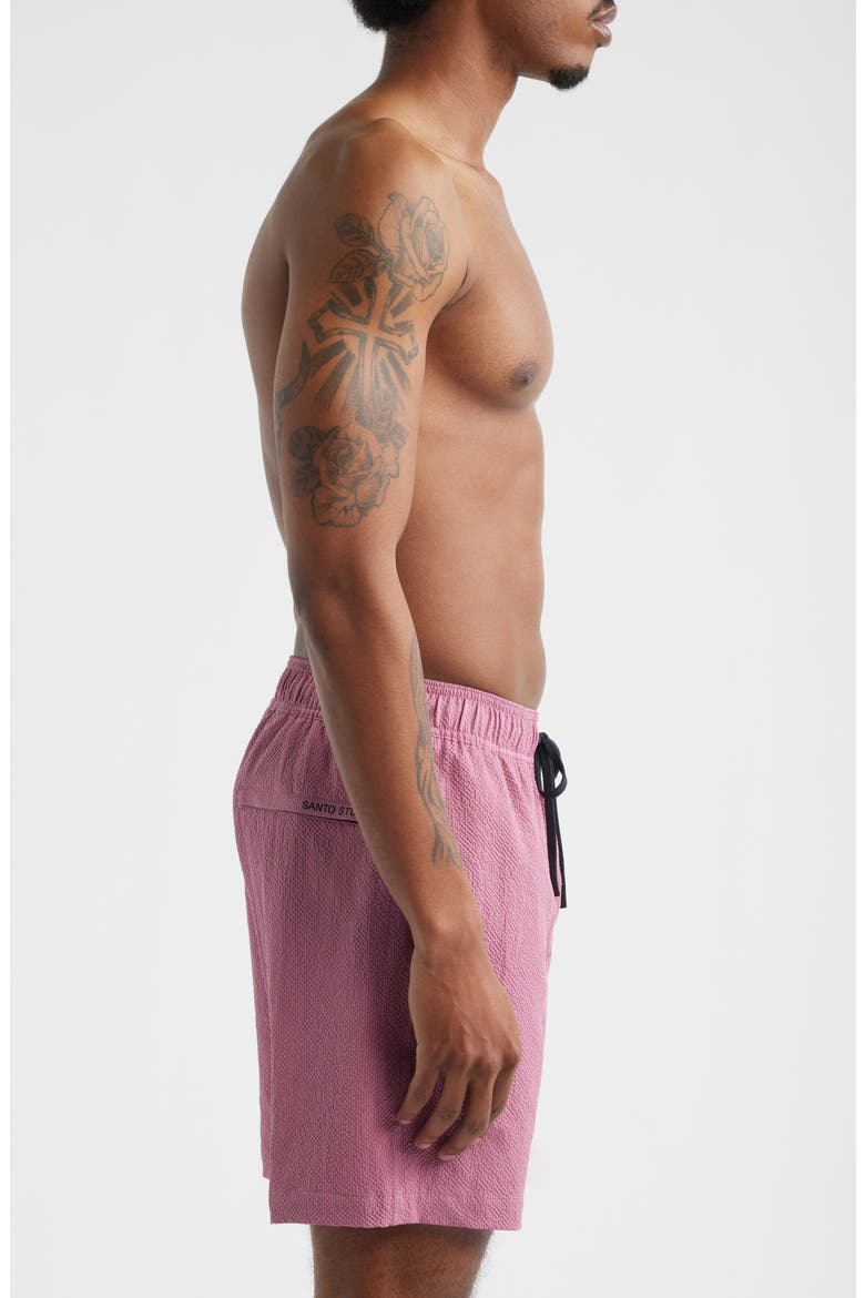 Lido Swim Trunks, Alternate, color, ROSE