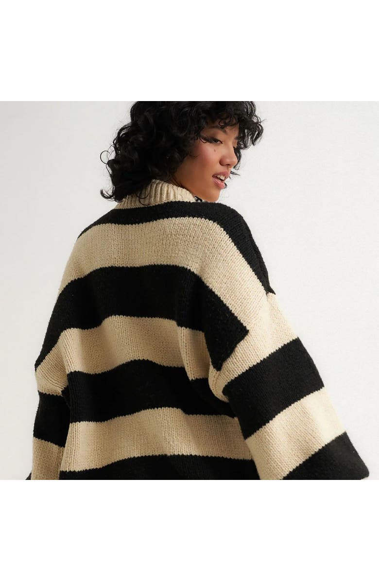 Callahan Bellamy Pullover Sweater - Women's, Alternate, color, Black Stripe
