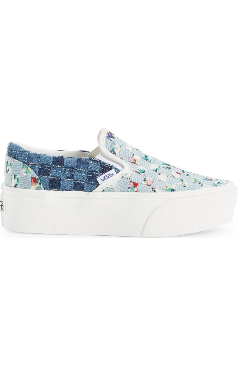 Vans Classic Slip-On Platform Sneaker, Alternate, color,