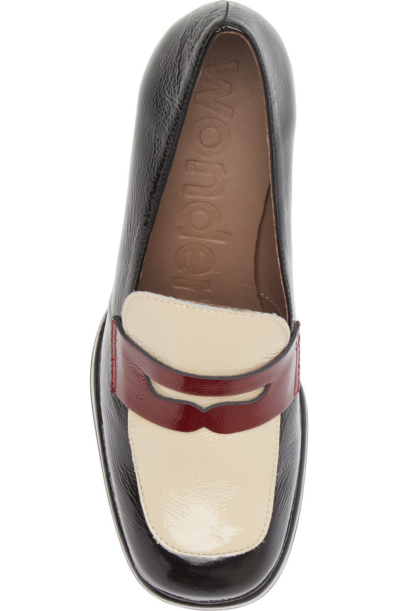 Wonders Colorblock Loafer Pump, Alternate, color,