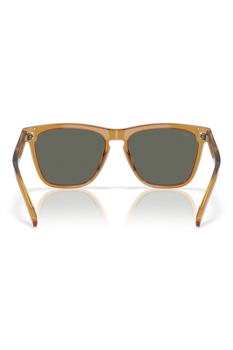 Ulu 56mm Polarized Square Sunglasses, Alternate, color, SUN RAY / GRAY 580G