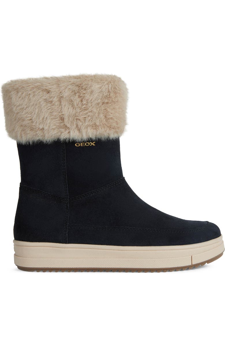 Geox Rebecca Waterproof Boot, Alternate, color, Dk Navy