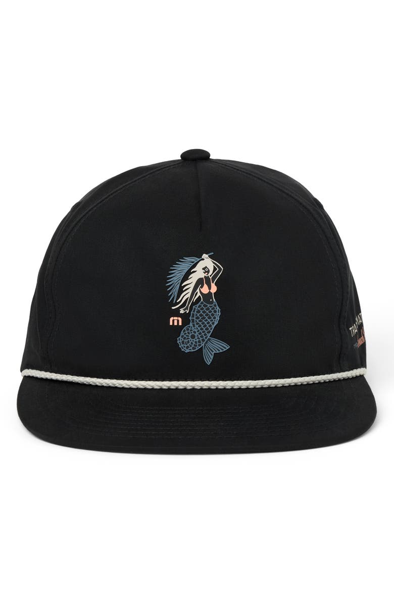TravisMathew Deep Sea Dreams Baseball Cap, Alternate, color, Black