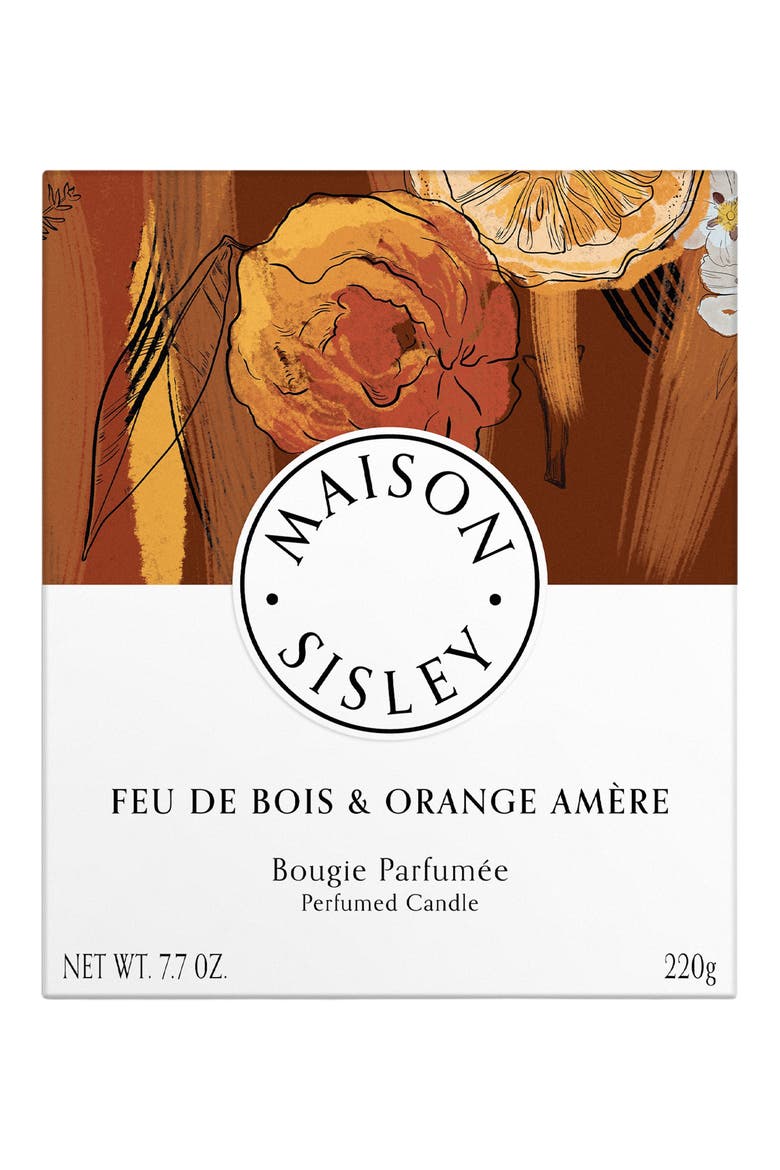 Maison Amber Orange Candle, Alternate, color, NO COLOR