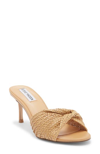 Steve Madden Russo Slide Sandal In Brown