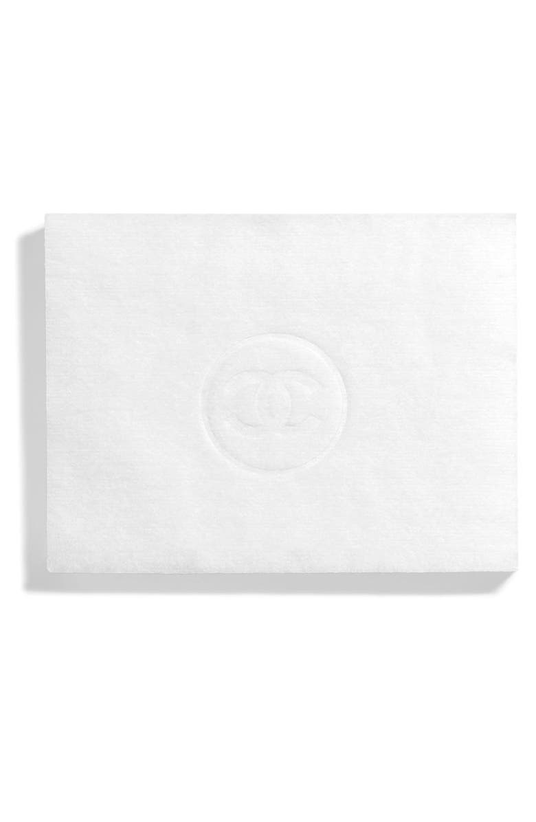 CHANEL LE COTON Extra Soft Cotton Pads, Main, color, 
