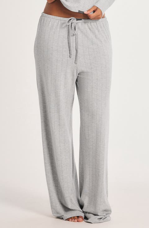 Sleek Stitch Sleep Pants (Regular & Plus)