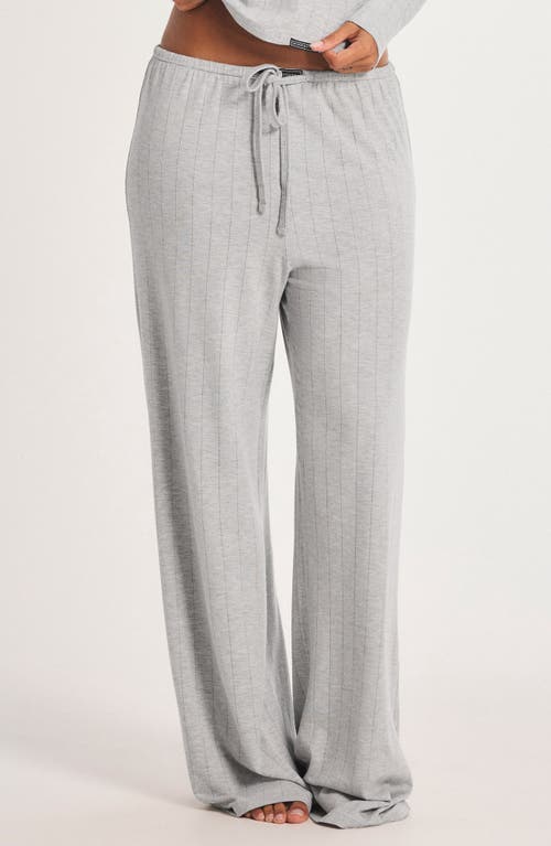 Savage X Fenty Sleek Stitch Sleep Pants In Gray
