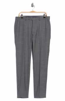 Charcoal Grey Birdseye Stretch Suit Pants