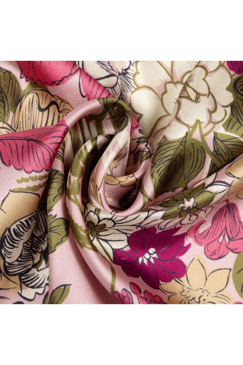 Vase Silk Square, Alternate, color, Dusty Rose