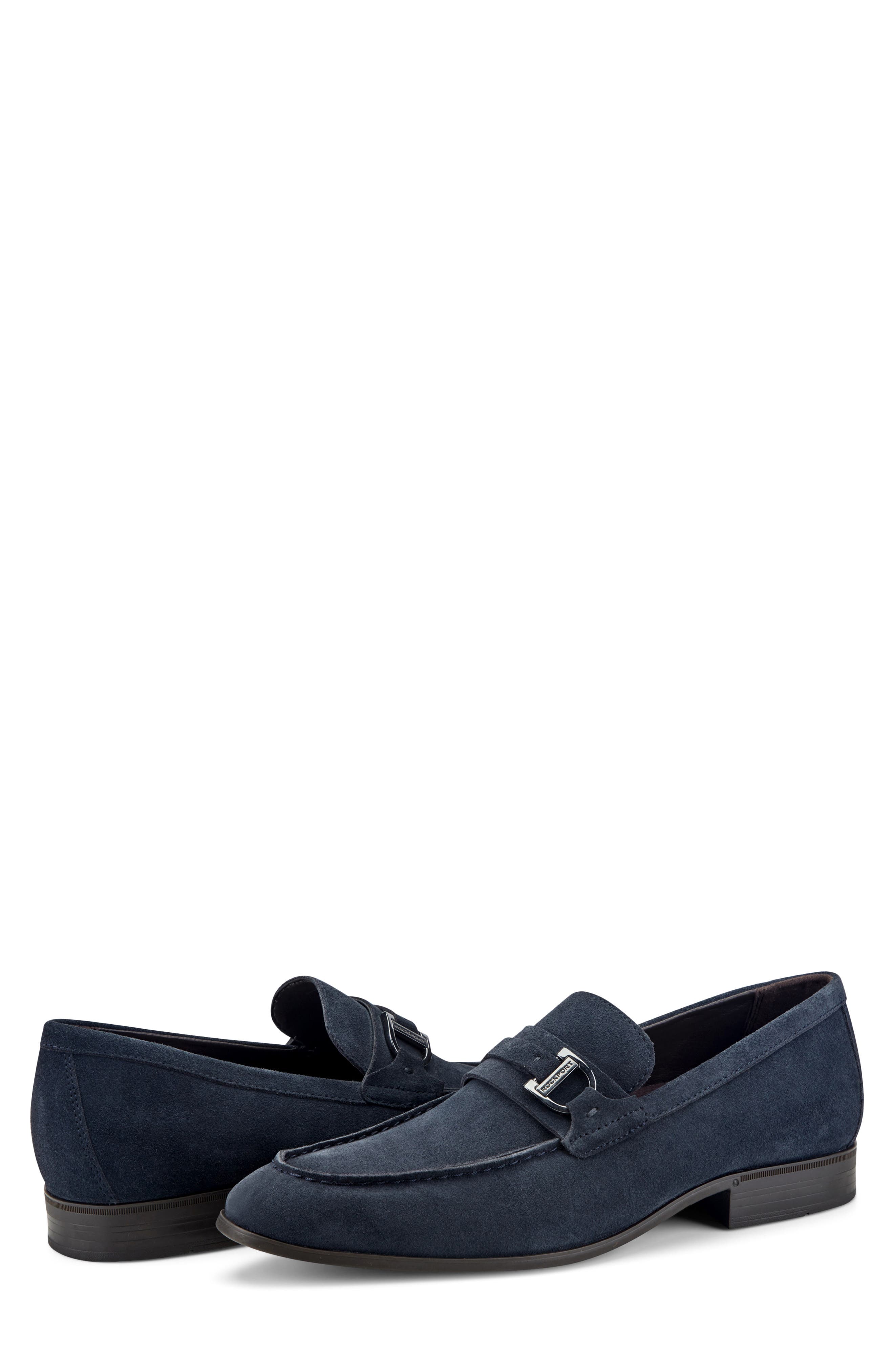 Carlo Leather Loafer, Alternate, color, DARK BLUE