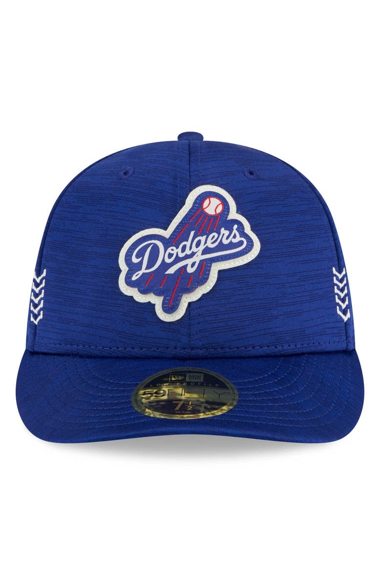 New Era Men's New Era Royal Los Angeles Dodgers 2024 Clubhouse Low Profile 59FIFTY Fitted Hat, Alternate, color, Royal